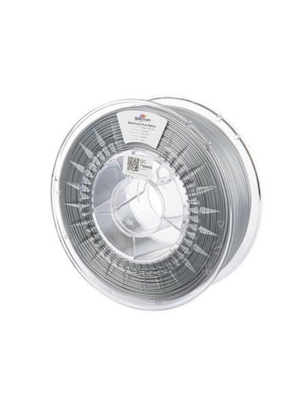 Spectrum 3D Filament / PLA Glitter / â 1.75 mm / Silver Metallic / Silver / 1 kg